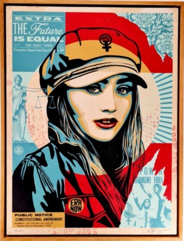 FUTURE IS EQUAL HPM / SHEPARD FAIREY.