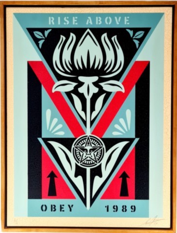 DECO FLOWER / SHEPARD FAIREY.