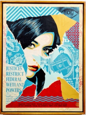 WETLAND POWERS HPM / SHEPARD FAIREY.
