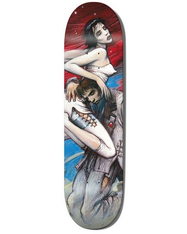 ENKI BILAL - Roméo & Juliette - skateboard