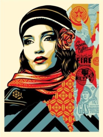 FIRE SALE / SHEPARD FAIREY (OBEY).
