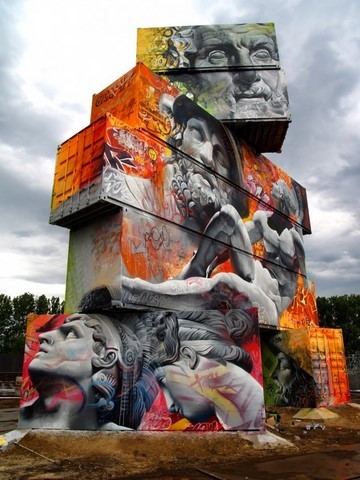 graffiti container pichiavo
