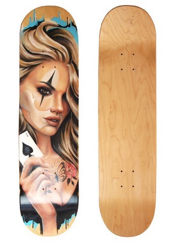 Karine secret skateboard
