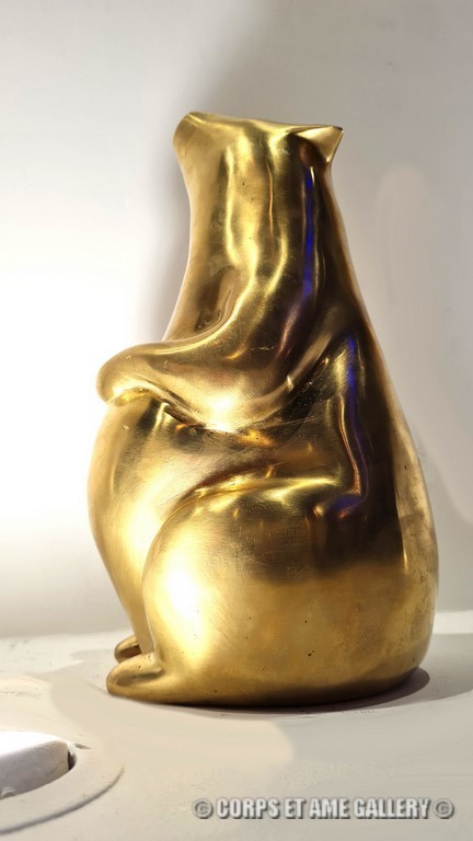 achat vente tarifs prix sculpture de pierre gimenez, bronze de pierre gimenez ours