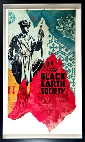 BLACK EARTH SOCIETY / SHEPARD FAIREY.