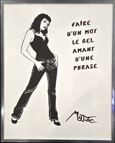 Faire d'un Mot le Bel Amant d'une Phrase / MISS. TIC