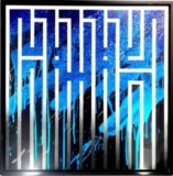 l'atlas peinture sur toile street art urbain